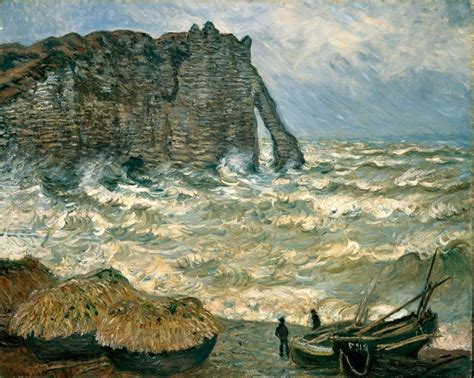 Art vs. reality: Claude Monet's paintings of Étretat - Marine Café Blog