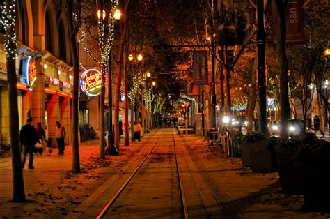 San Jose Downtown at night | South First Street of San Jose,… | Flickr