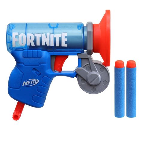 Nerf Fortnite MicroShots Micro Grappler Mini Dart-Firing Blaster ...