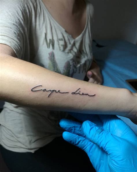 carpe diem tattoo | Tattoos, Tattoo trends, Dream tattoos