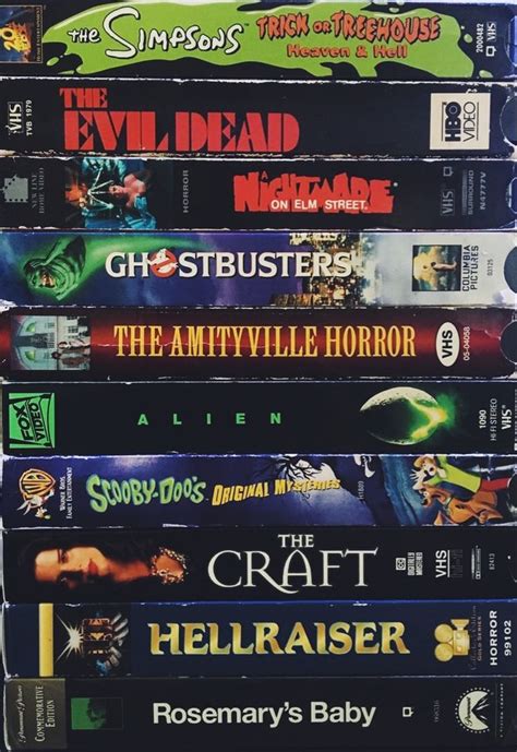 halloween horror vhs tape | Retro horror, Horror posters, Classic ...