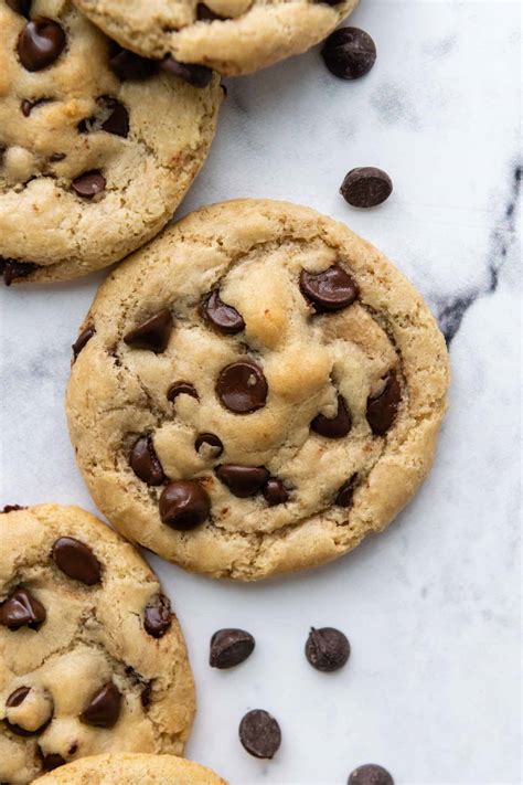 Homemade Gluten-Free Chocolate Chip Cookies - Extra Soft!