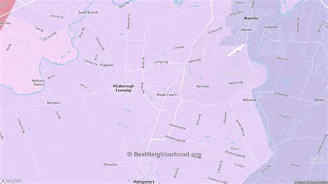 Hillsborough, NJ Political Map – Democrat & Republican Areas in ...