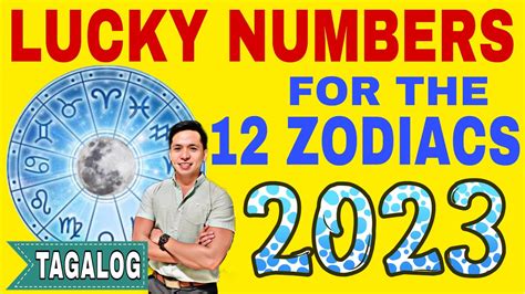 LUCKY NUMBERS FOR 2023 BASED ON YOUR CHINESE ZODIAC | TAGALOG - YouTube