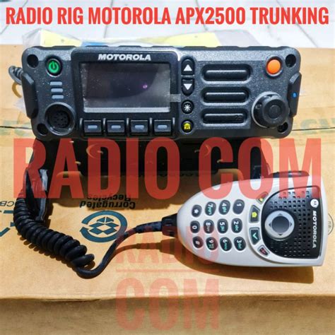 Jual RADIO RIG MOTOROLA APX2500 TRUNKING RADIO RIG TRUNKING MOTOROLA ...