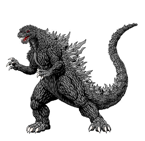 godzilla drawing | MyConfinedSpace