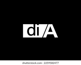 Dia Logo Graphics Design Vector Art Stock Vector (Royalty Free) 2259582477 | Shutterstock