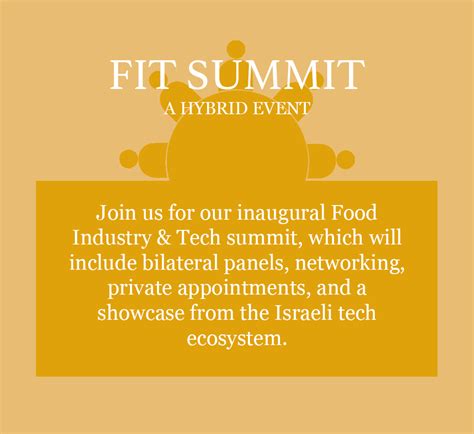 Food Industry & Tech Summit 2024 | PhillyIsrael Chamber