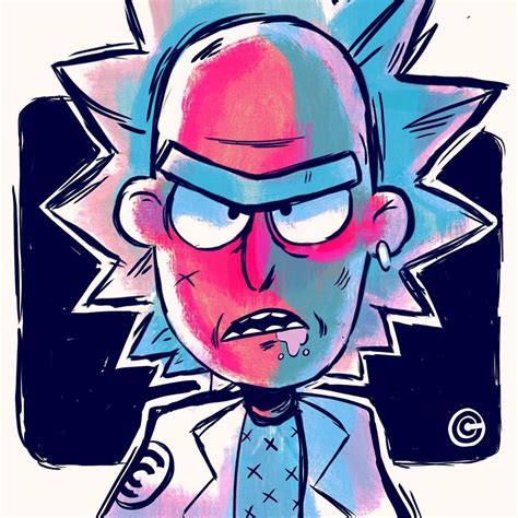 Rick Sanchez #capsulecorp #ricksanchez #rickandmorty #art #artwork #artininstagram # ...