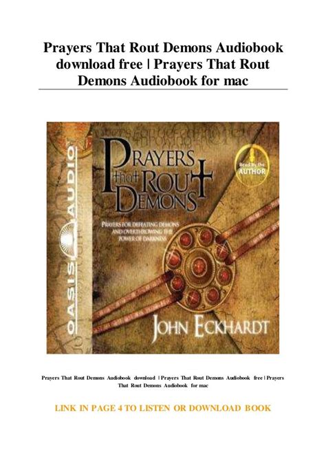 Prayers That Rout Demons Audiobook download free | Prayers That Rout