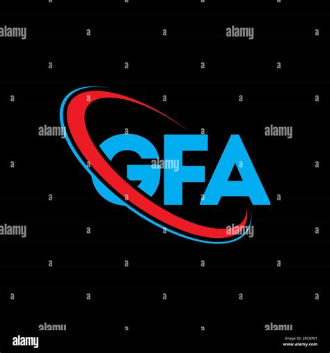 GFA logo. GFA letter. GFA letter logo design. Initials GFA logo linked ...