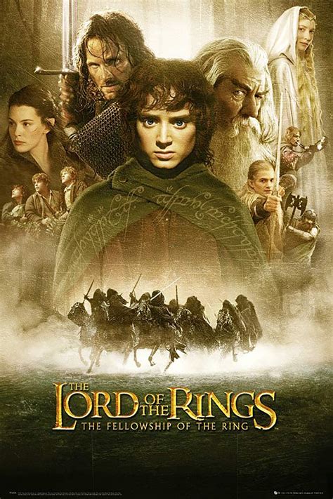 Lord Of The Rings Movie Poster