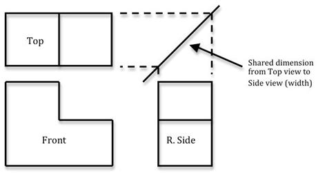 Demonstrating 3rd Angle Projection Drawing to my Years 10 & 11 students #orthgraphicdrawings # ...