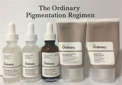 [Skin Concerns] The Ordinary Pigmentation Regimen | The ordinary ...