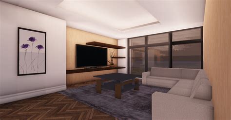 Modern Apartment Interior Design Minecraft Map