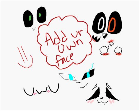 Draw An Uwu Face, HD Png Download - kindpng