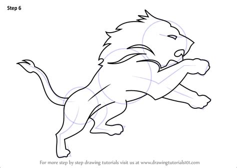 Detroit Lions Logo Black And White Sketch Coloring Page