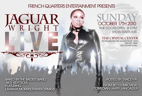 Tickets for Jaguar Wright Live in Wilmington from ShowClix