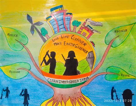 Swatch Bharat Clean India Poster oil pastel by discoverywings on DeviantArt