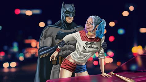 Batman Vs Harley Quinn Suicide Squad 4k Wallpaper,HD Superheroes Wallpapers,4k Wallpapers,Images ...