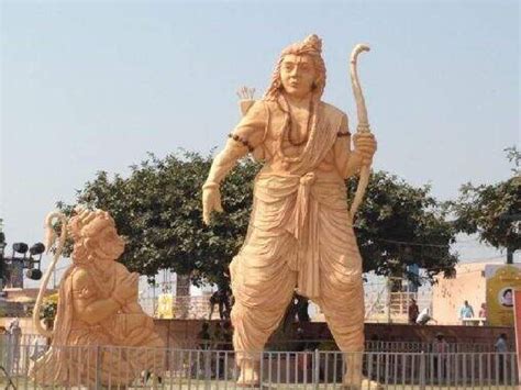 Statue of Almighty 1000 feet statue of Lord Ram will be installed in Buxar survey started after ...