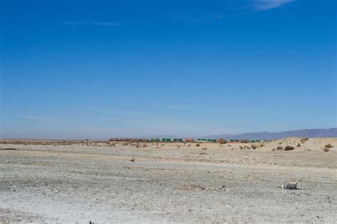 Premium Photo | Train going through Palm Desert