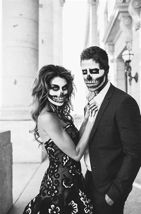 21+ Easy & Fresh Couple Halloween Makeup Ideas