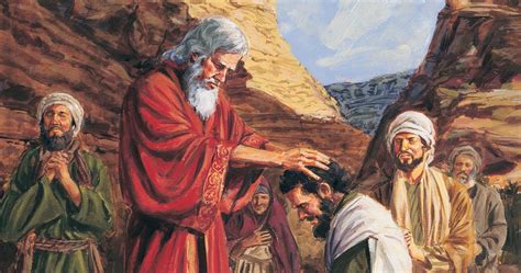 Moses Ordaining Joshua