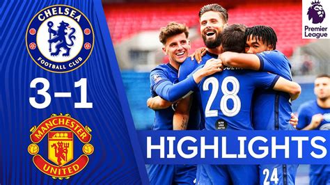 Chelsea 3-1 Manchester United | Dominant Performance Send Blues To The ...