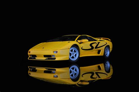 Lamborghini Diablo SV (yellow) - Welly