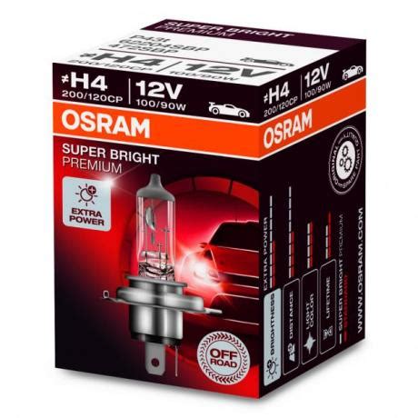 OSRAM Super Bright Premium High Wattage Headlight Bulb H4 (Single) | Car Bulbs Direct