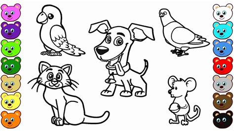 Amazing Animal Coloring Pages Of Animals For Kids Coloring Page - Coloring Pages of Animals