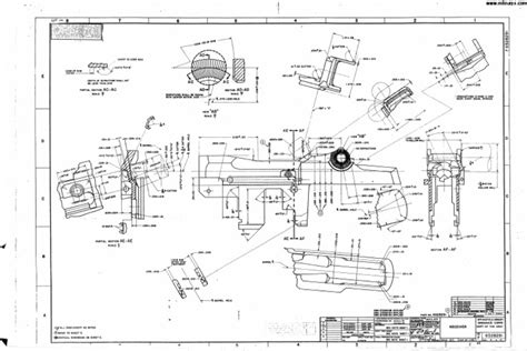 Blueprint M1 Garand Rifle 5 | PDF