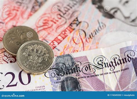 British Pound Currency Banknotes and Coins. British Pound Sterling ...