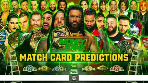 Wwe Money In The Bank 2024 Predictions - Dion Myrtie