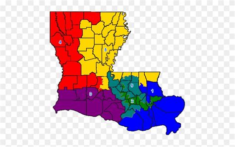 Louisiana's 5th Congressional District - Free Transparent PNG Clipart ...