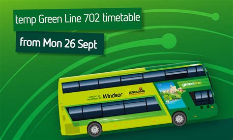 Temporary timetable on Green Line 702 - Reading Buses