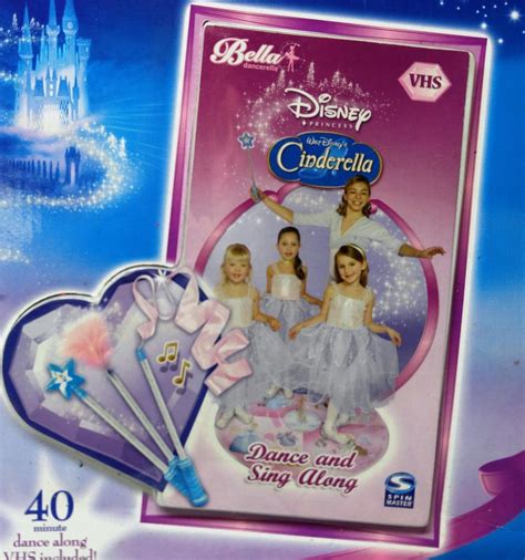 NEW Bella Dancerella Cinderella Disney Princess Dance Studio Mat Wand ...