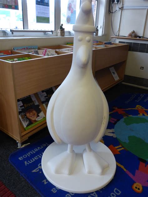 Feathers McGraw arrives in school | St Philip's Marsh Nursery School