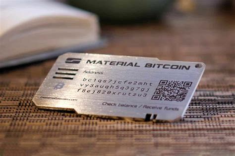 Physical Bitcoin Wallet