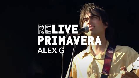 (Sandy) Alex G live at Primavera Sound 2018 - YouTube