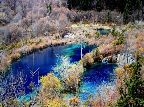 Jiuzhaigou Valley Sichuan China