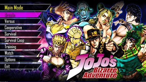 Jojo’s Bizarre Adventure Mugen V6 - Anime Mugen Game