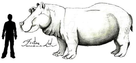 Hippopotamus gorgops Scale by Kawekaweau on DeviantArt