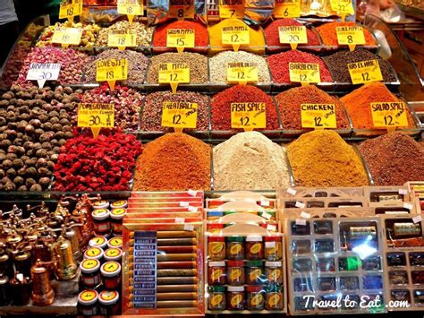 Egyptian Spice Bazaar. Istanbul, Turkey - Travel To Eat