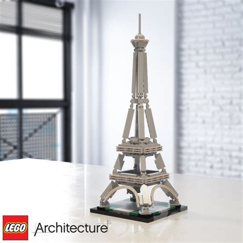 3d models: Toy - LEGO Architecture - The Eiffel Tower (21019)