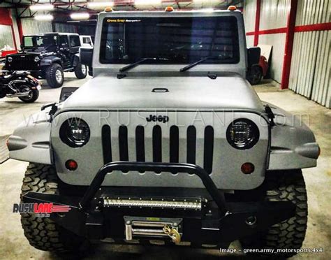 Mahindra Bolero modified to look like Jeep - Costs Rs 10 lakhs