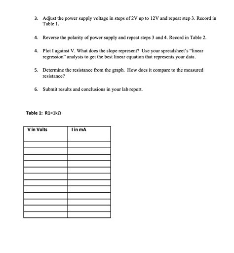 Solved OHM'S LAW AND APPLICATIONS Ohm's law and its | Chegg.com