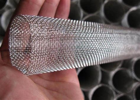 Industrial 304 316 304L Stainless Steel Screen Roll , Fine Woven Wire Mesh