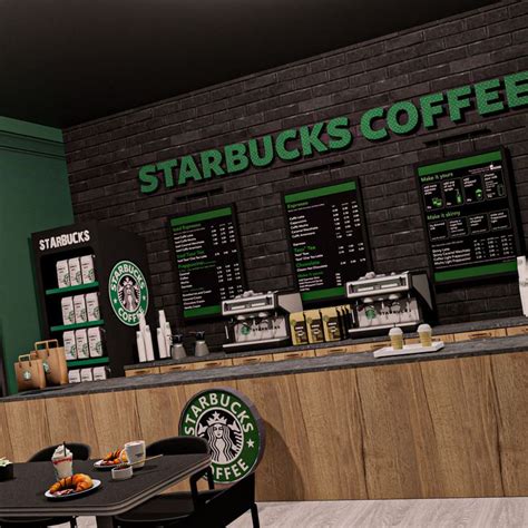 Starbucks - Blender | Tumblr sims 4, Sims 4, Sims packs